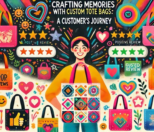 Crafting Memories with Custom Tote Bags: A Customer's Journey