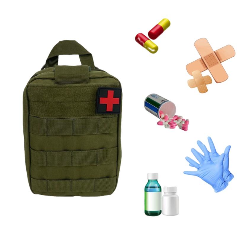 Olive Drab Tactical Medical Bag