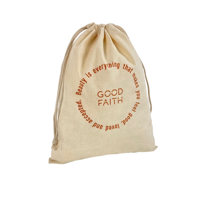 Eco-Friendly Canvas Drawstring Bag