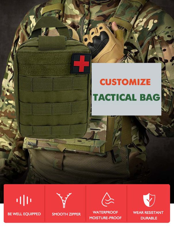 Olive Drab Tactical Medical Bag