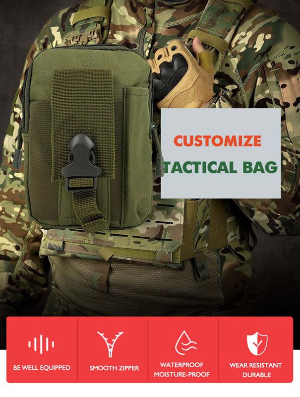 Military Green Tactical Gear Bag