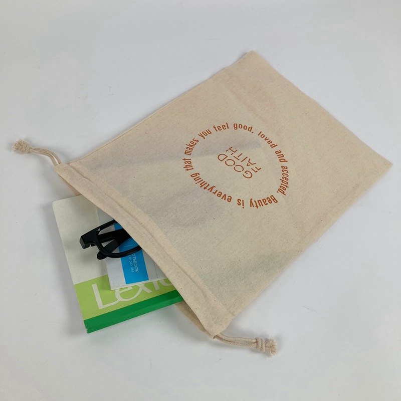 Eco-Friendly Canvas Drawstring Bag