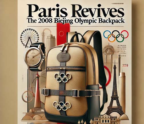 Paris Revives the 2008 Beijing Olympic Backpack