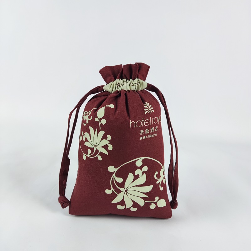 Eco-Friendly Canvas Drawstring Bags