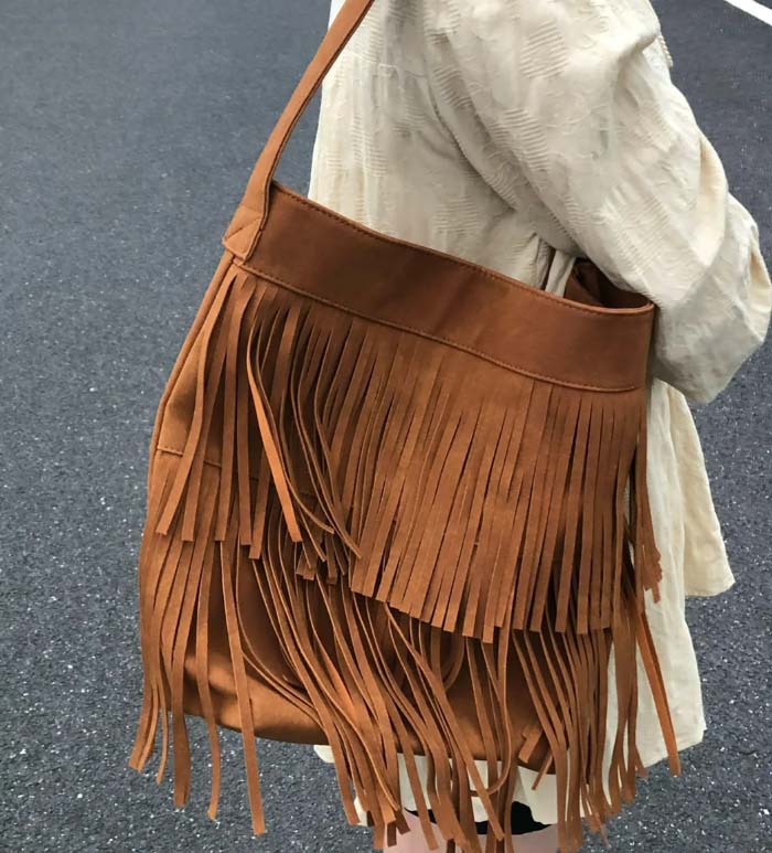 Tassel Tote bag