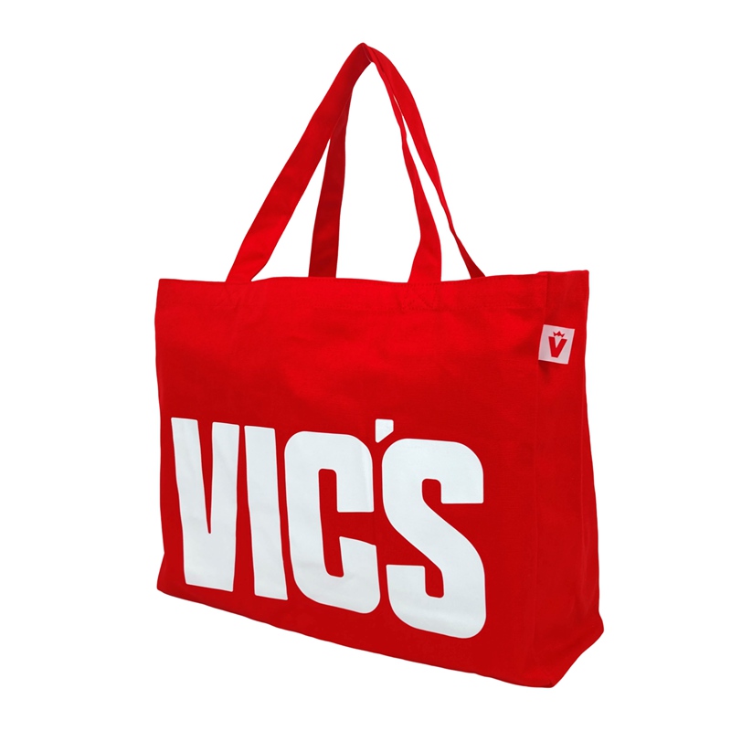 Custom Logo Canvas Tote Shopping Bags