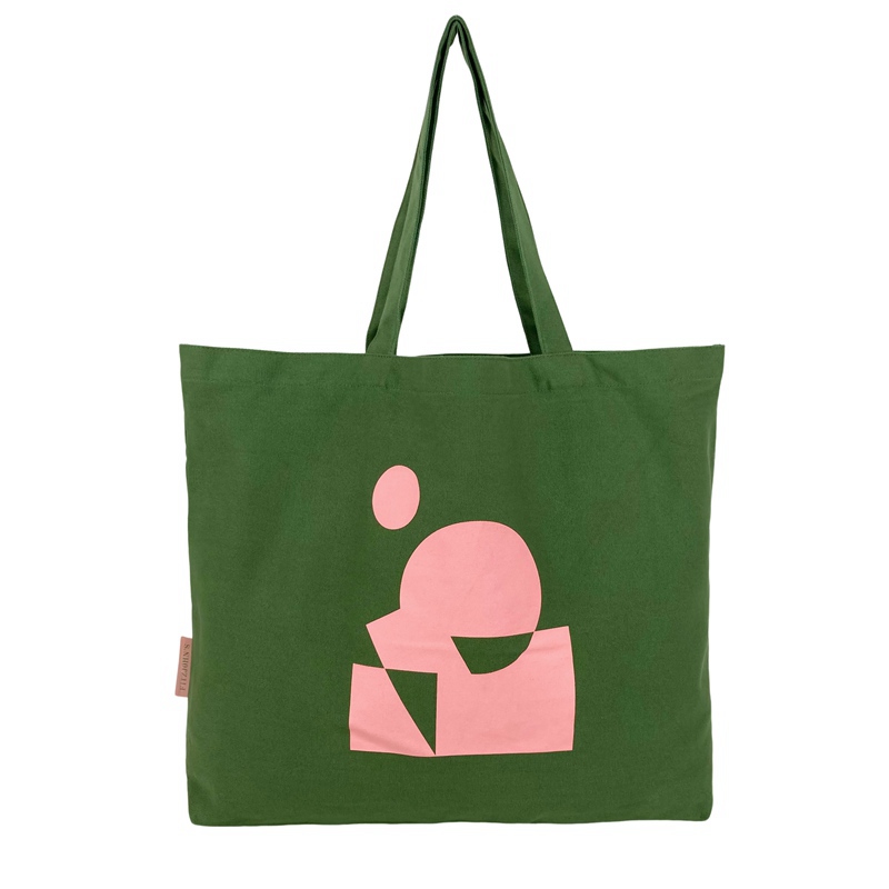 OEM Embroidered Canvas Tote Bags for Women with Monogram